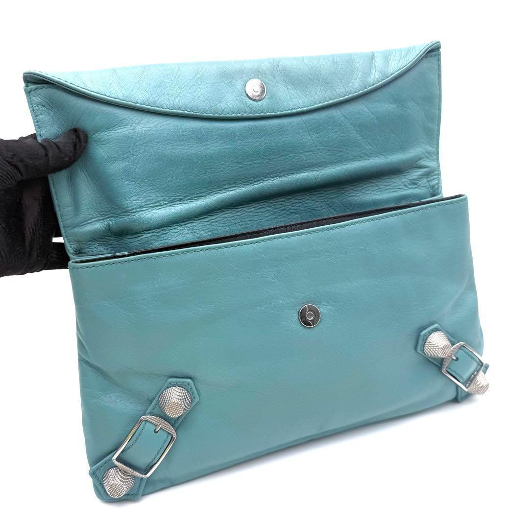 【極美品】BALENCIAGA ジャイアント　エンベロープ　クラッチバッグ
