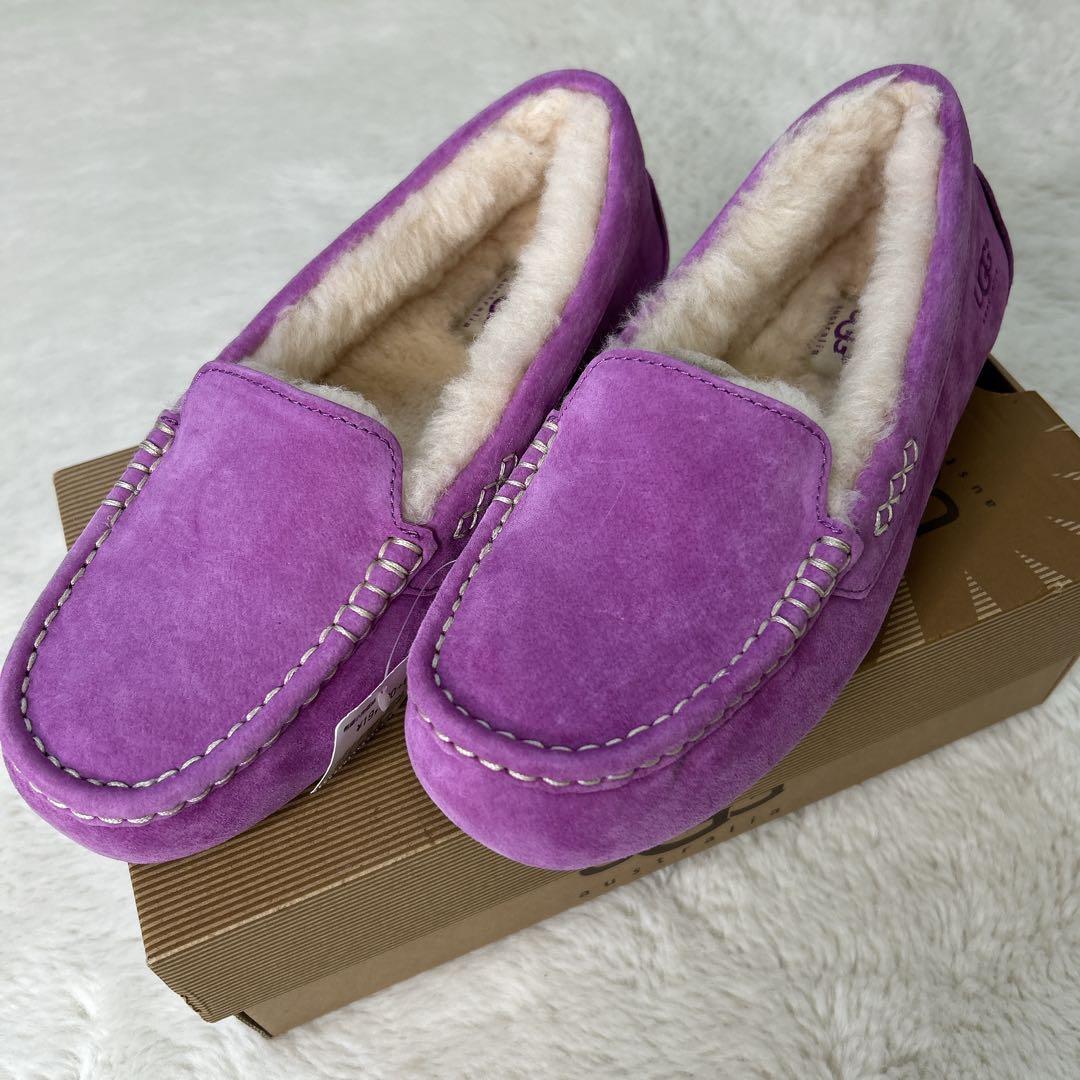 未使用 UGG /アグ/ ANSLEY アンスレー ドライビングモカシン　25
