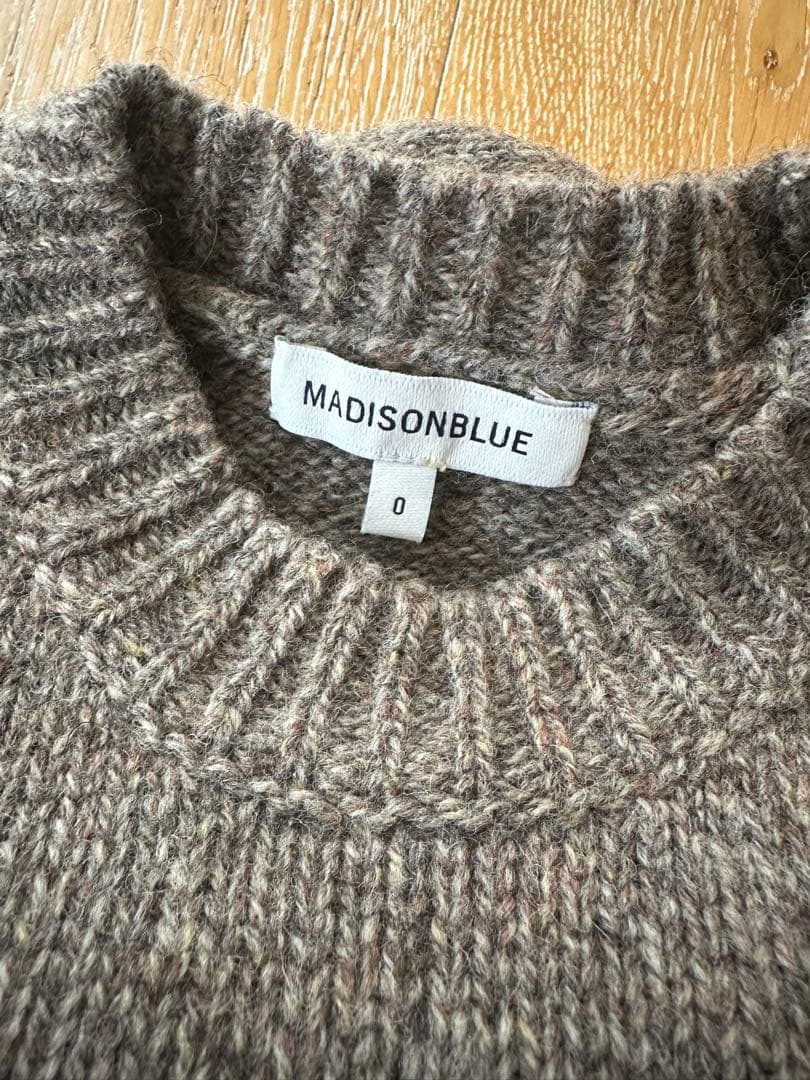 マディソンブルー　ニットロングワンピース ほぼ新品