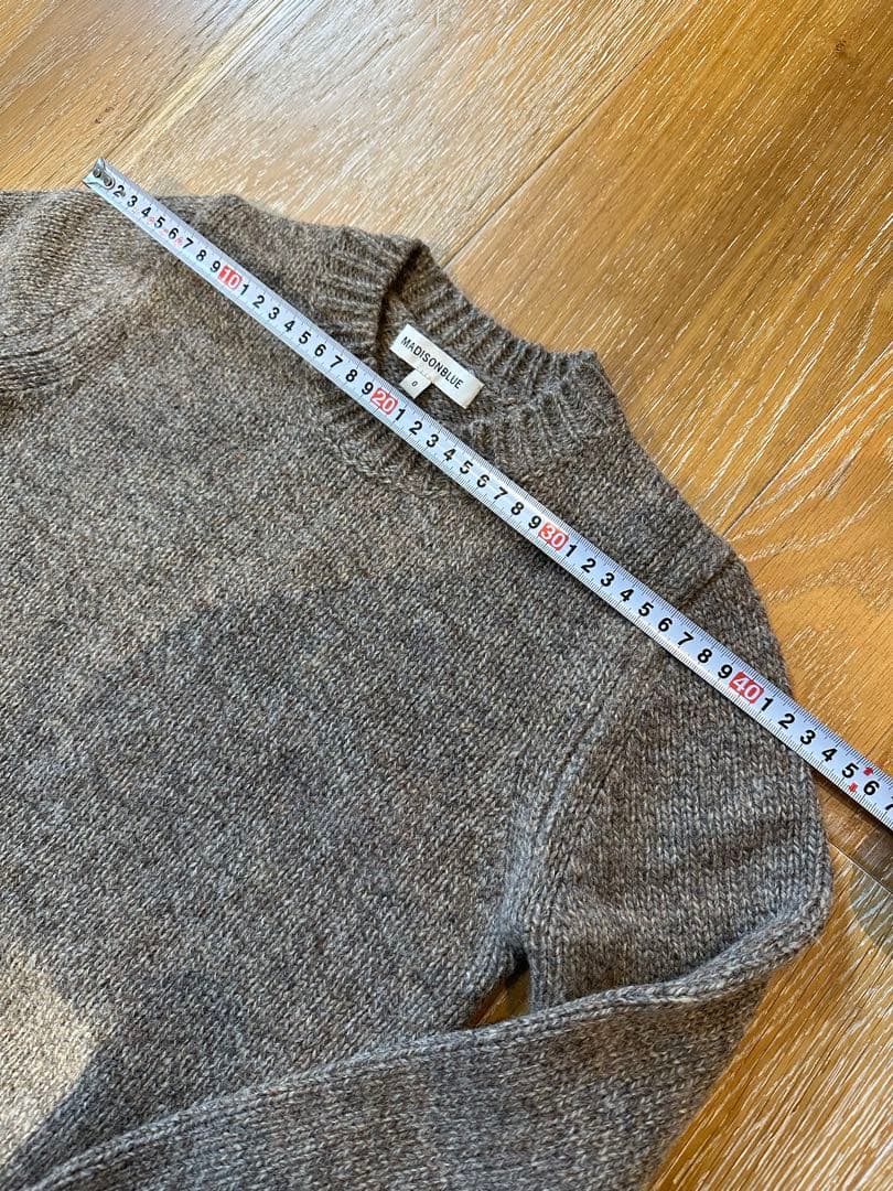 マディソンブルー　ニットロングワンピース ほぼ新品