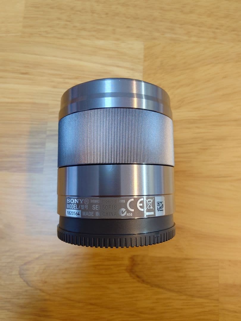 SONY E 50mm F1.8 OSS シルバー SEL50F18