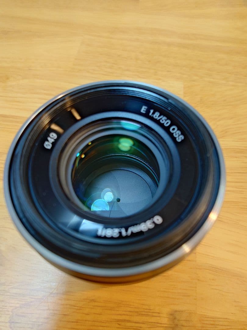 SONY E 50mm F1.8 OSS シルバー SEL50F18