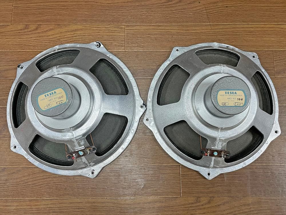TESLA ARO 835 13インチ 4Ω アルニコマグネット オリジナルペア
