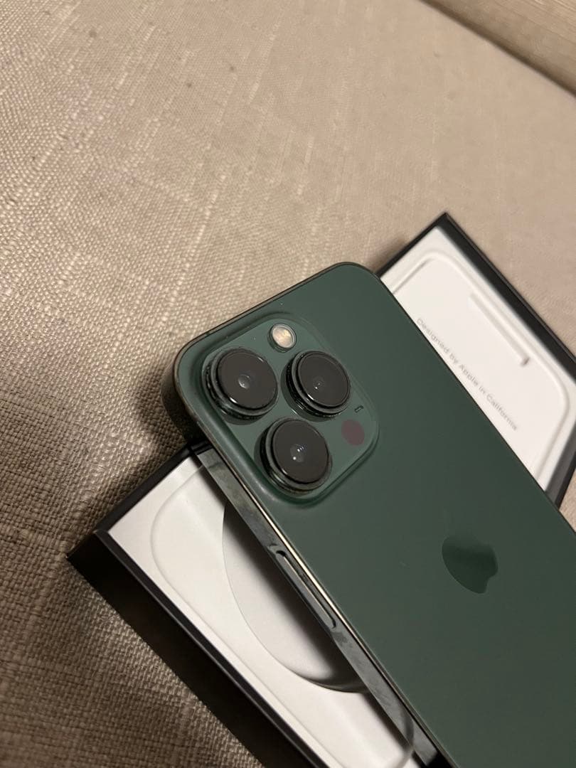 iPhone13 Pro 128gb アルパイングリーン　SIMフリー　箱付き