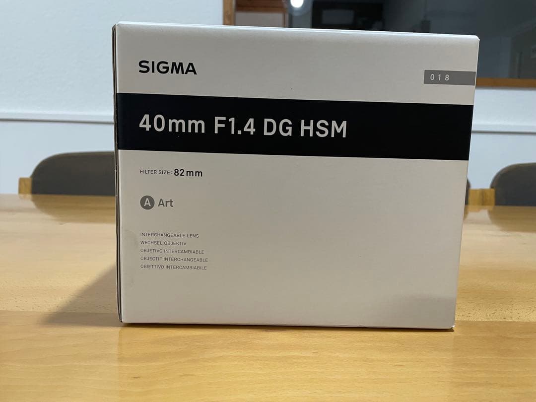 最終値下げ 美品 SIGMA 40mm F1.4 DG HSM Art ソニー