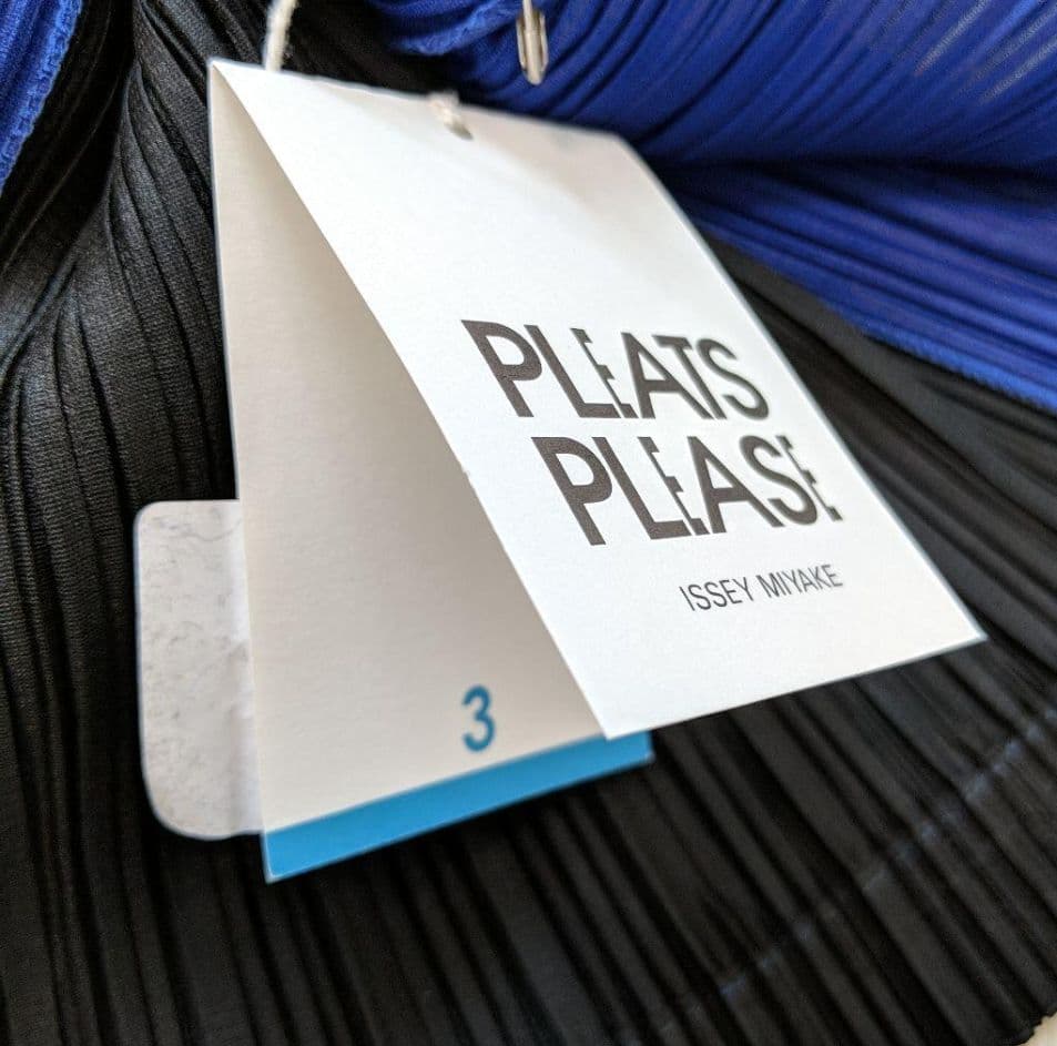 ♥PLEATS PLEASE ♥プリーツプリーズ　 青・黒　　新品　本物