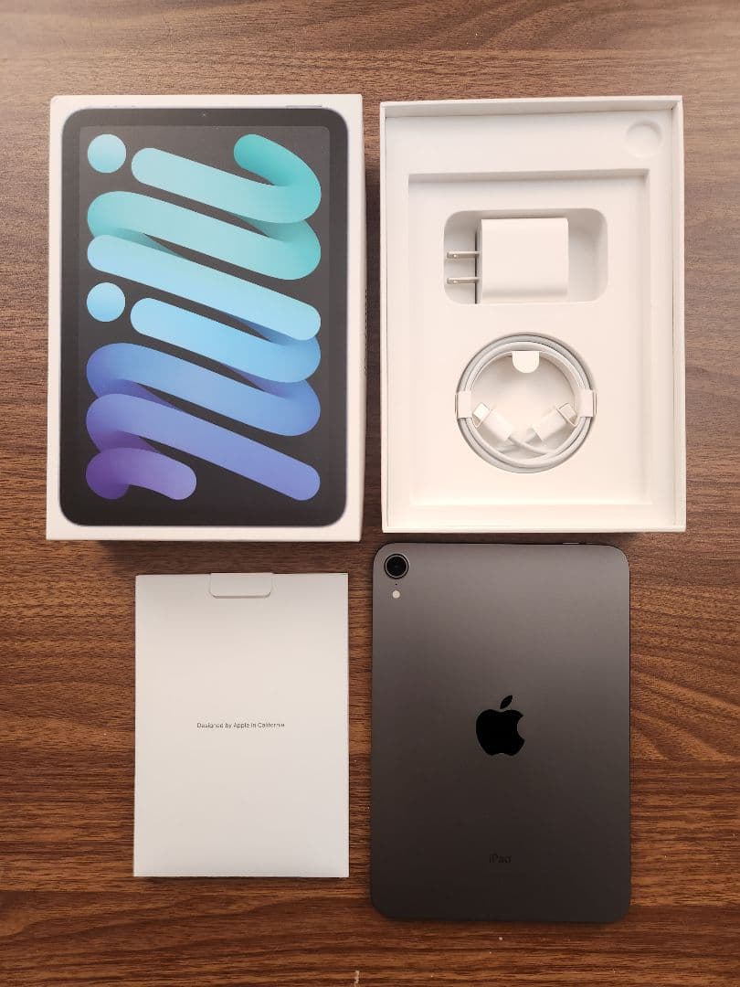 [美品] iPad mini 6世代 wifi 256gb スペースグレイ