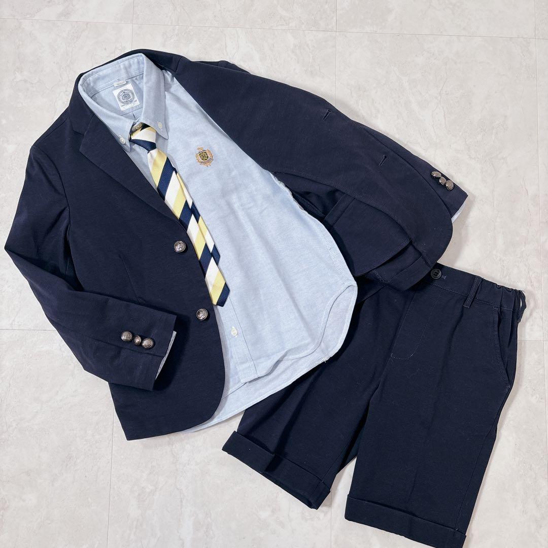 神戸美茶 様　120★BeBe 男の子 フォーマルスーツ 4点セット ストレッチ