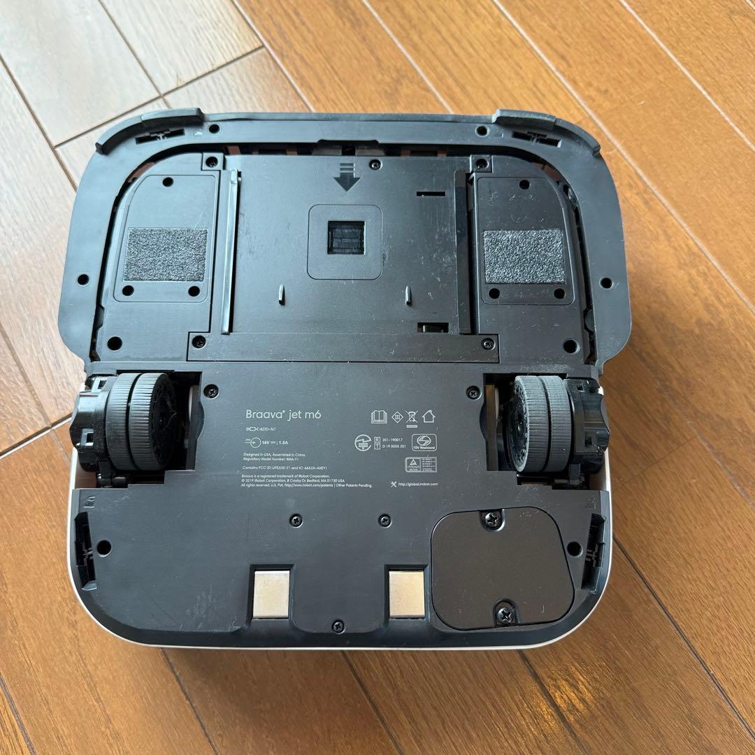 【動作良好/40分稼働】ブラーバ ジェット m6 アイロボット 付属品・箱付