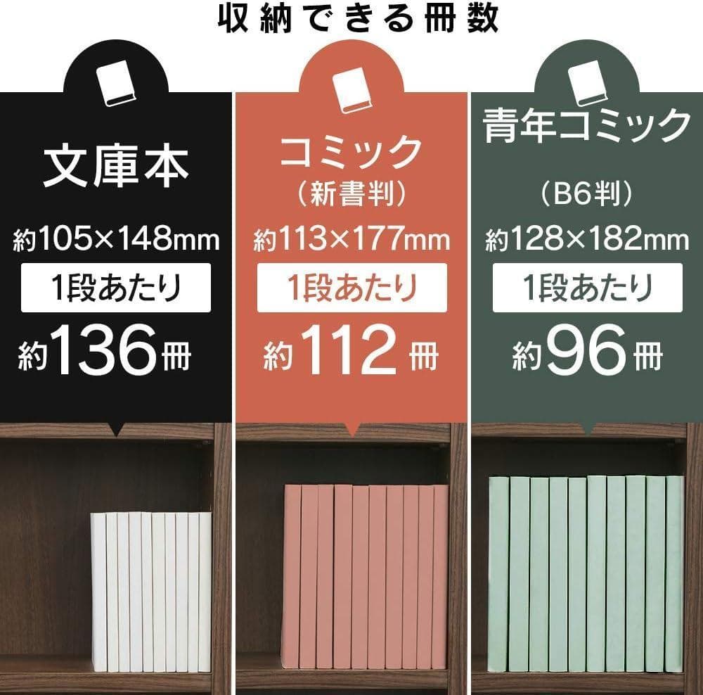 送料無料　アイリス 本棚 オープンラック アッシュブラウン CORK-1890