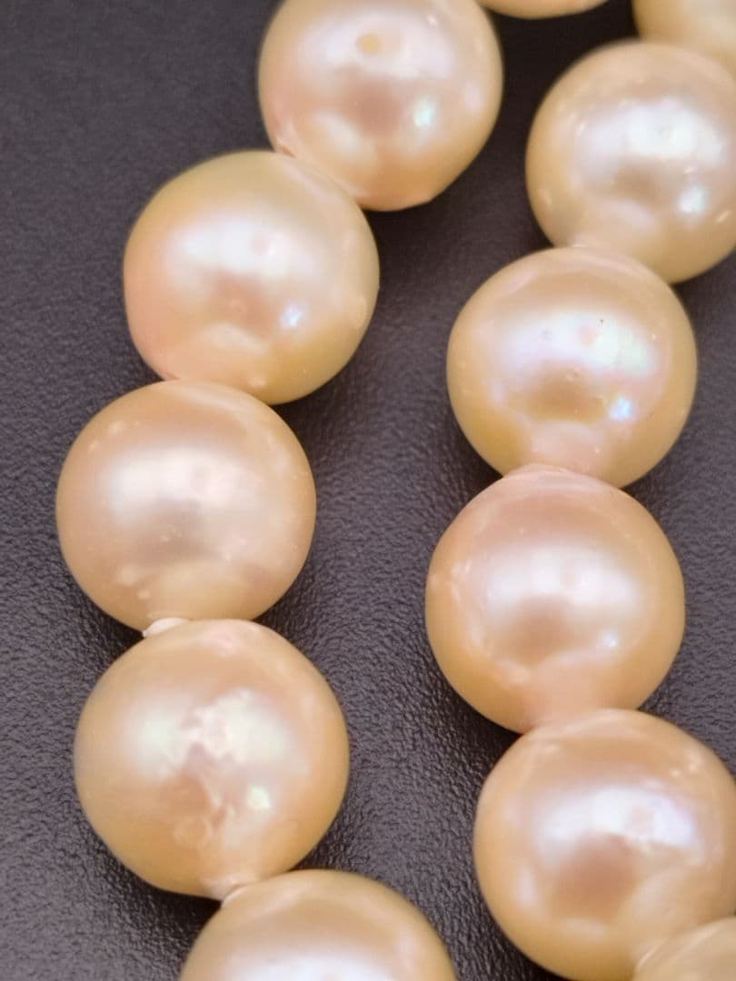 アコヤ真珠 大珠セミラウンド 9.2mm 87cm 99g silver ロング