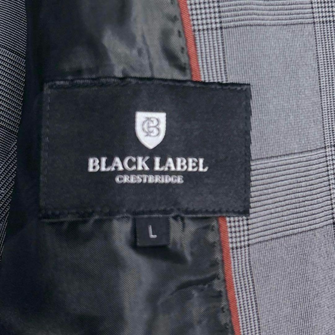【Lサイズ】ブラックレーベルクレストブリッジ チェック セットアップ スーツ