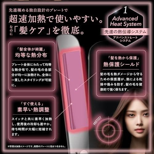 KYOGOKU ナノシルク ケラチン ストレートアイロン 美容室専売品 ダイヤA