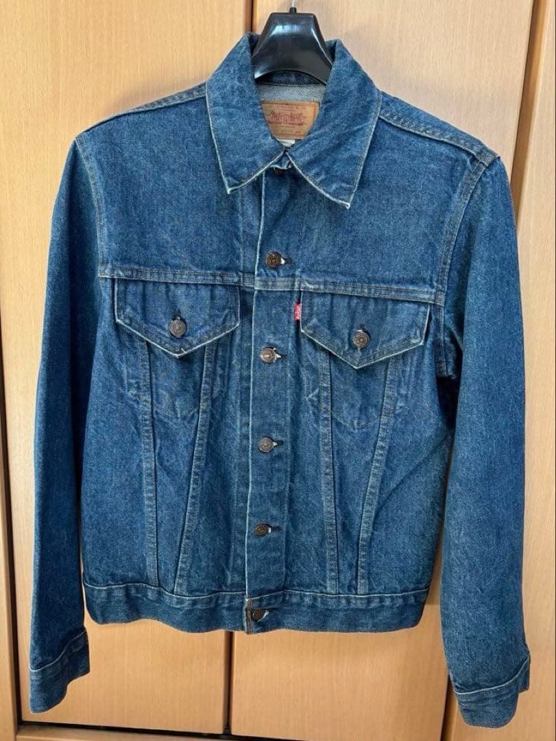 お*か様 70s levi's 4th 70505 ケアタグ スモールe 濃紺