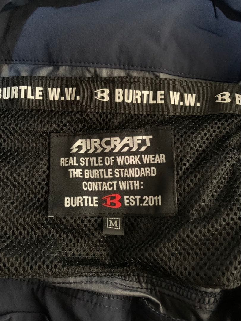 BURTLE AC2034 ネイビー Mサイズ 作業用ベスト