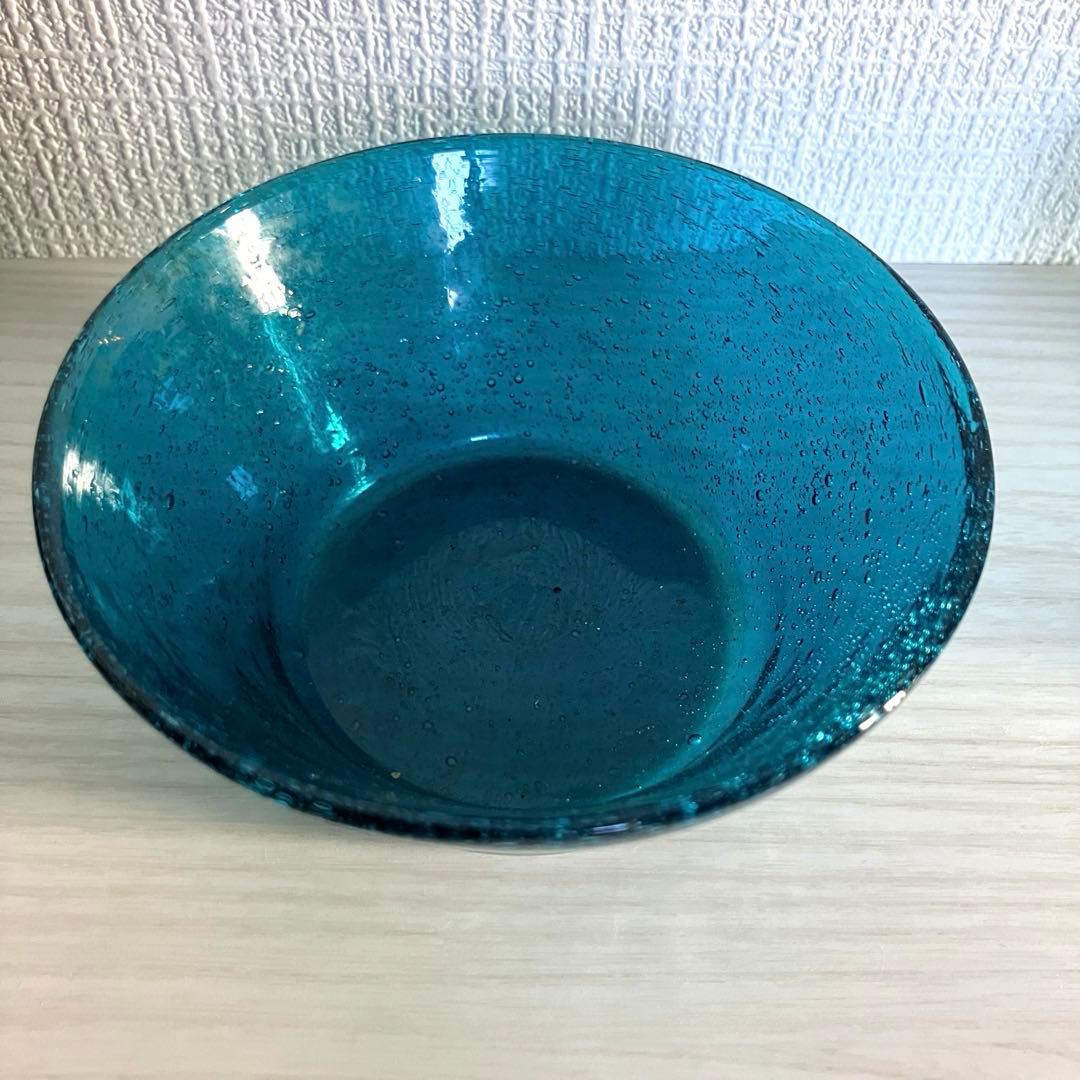 b*n様 【倉敷ガラス】小谷眞三 泡中鉢2点セット