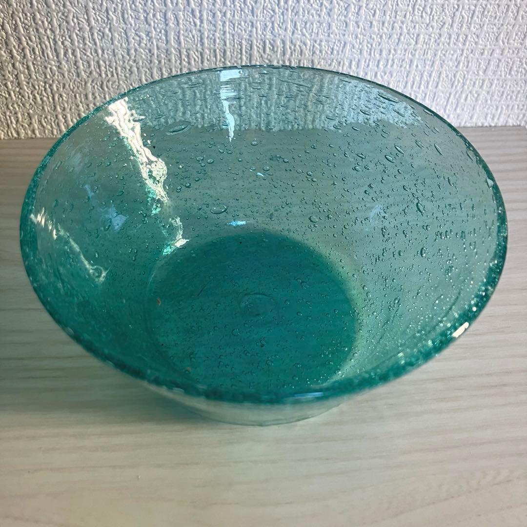 b*n様 【倉敷ガラス】小谷眞三 泡中鉢2点セット