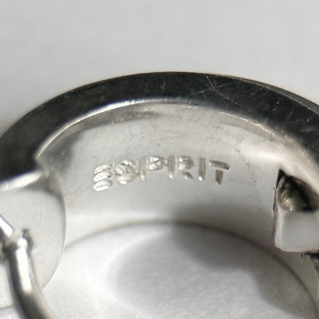 1990s \"Esprit\" ヴィンテージ フープピアス シルバー925