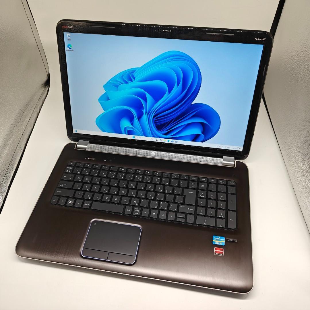 【HP】高性能i7 SSD240GB+HDD1TB 17.3インチ ノートPC