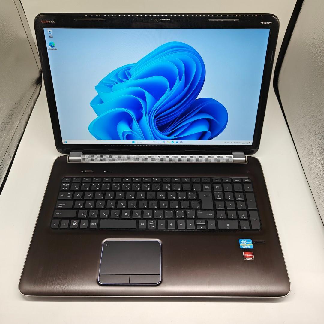 【HP】高性能i7 SSD240GB+HDD1TB 17.3インチ ノートPC
