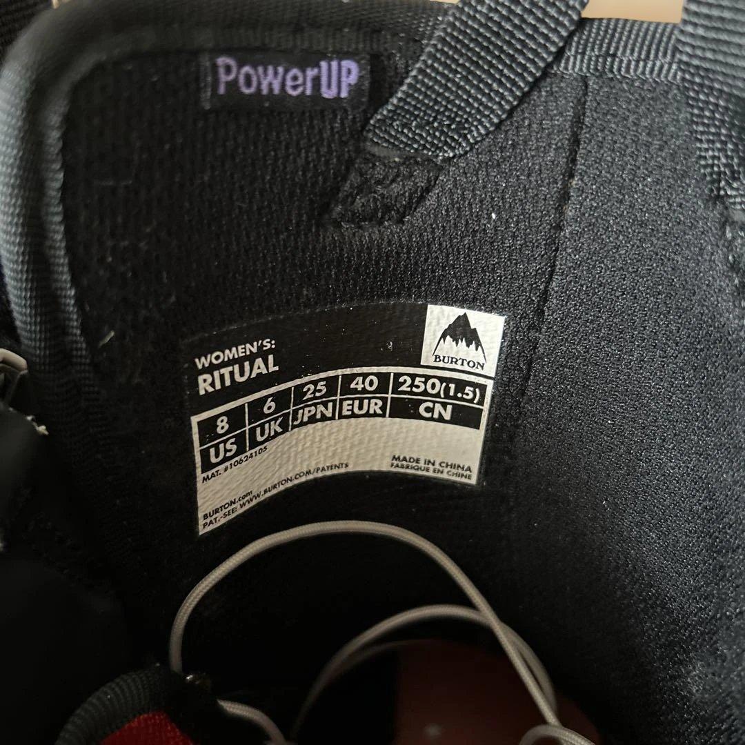 Burton RITUAL スノーボードブーツ　25㎝　レディース