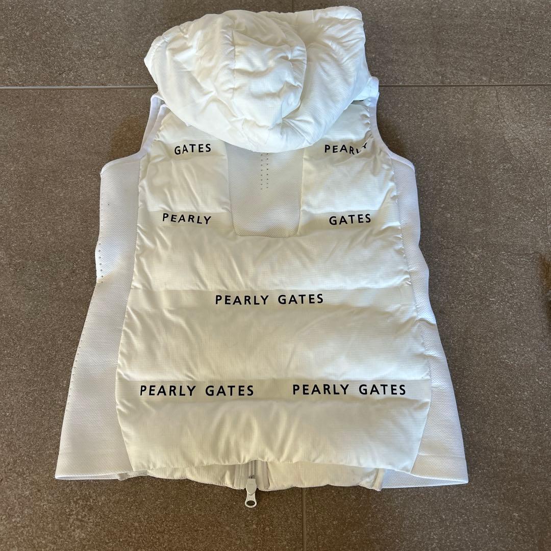 PEARLY GATES パーリーゲイツ　フード付き中綿ベスト♪