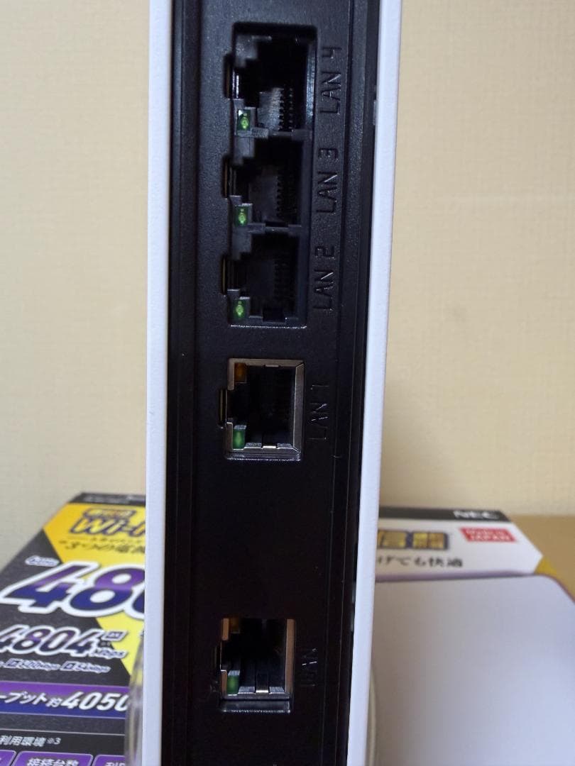 NEC Aterm WX11000T12 Wi-Fiホームルータ