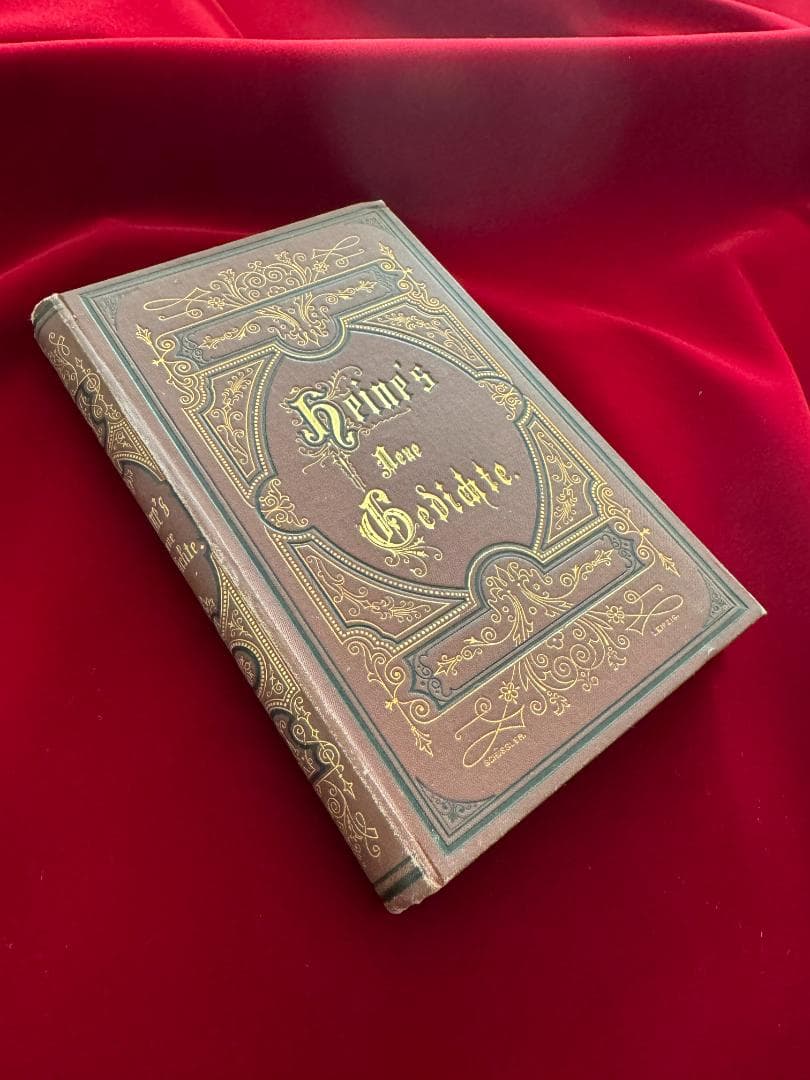 1876年　ハインリヒ・ハイネ　アンティーク　洋書　古書　ドイツ　レア
