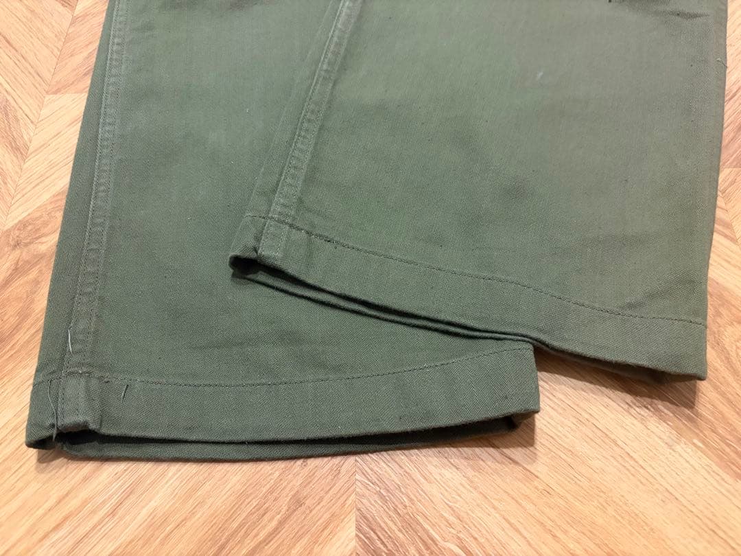 実物 60s US ARMY ベイカーパンツ 初期型 w32 サイドアジャスター
