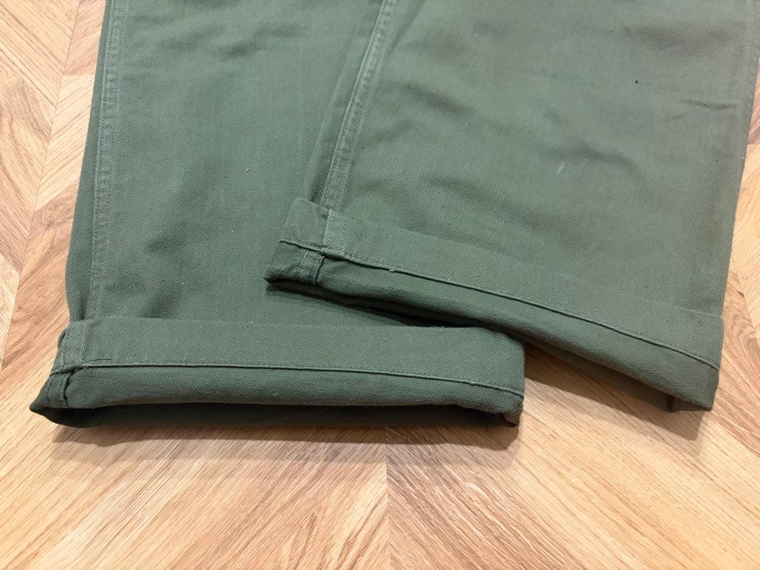 実物 60s US ARMY ベイカーパンツ 初期型 w32 サイドアジャスター
