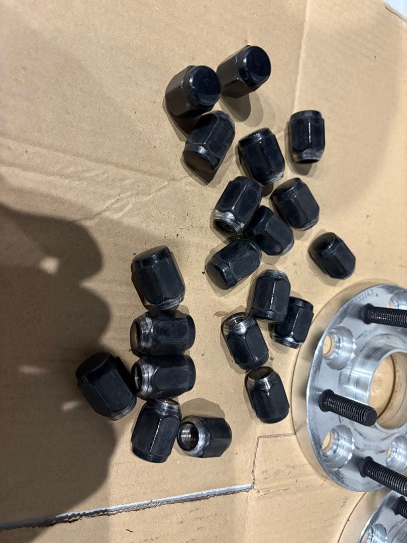 18インチ マットブラック ホイールセット