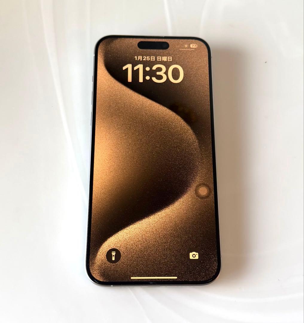 iPhone15 ProMax 512GB ホワイトチタニウム SIMフリー箱付