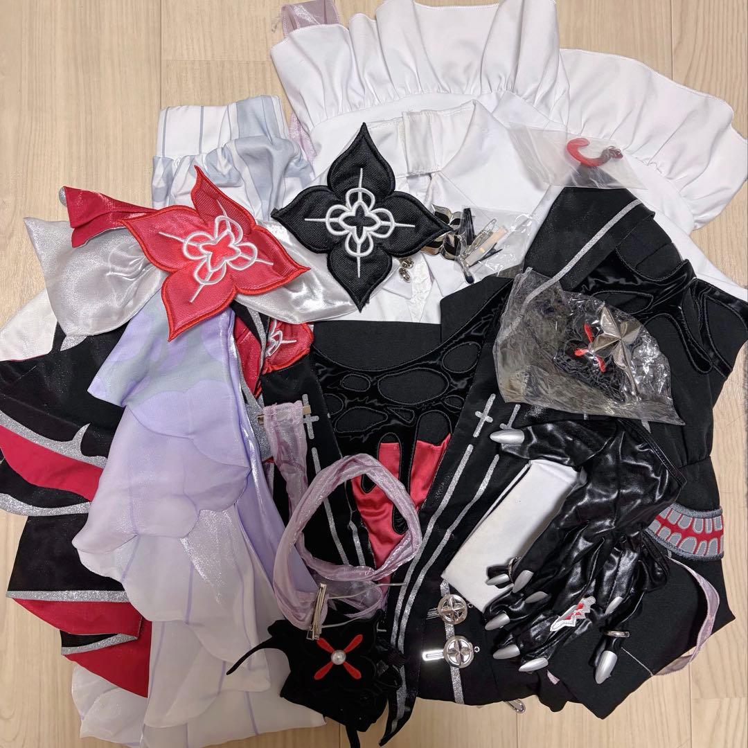 崩壊スターレイル コスプレ 長夜月 衣装＋靴セット