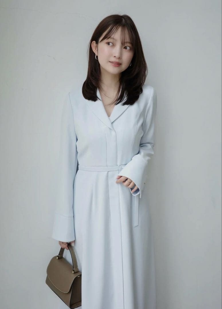 ダブルサテングレースワンピース