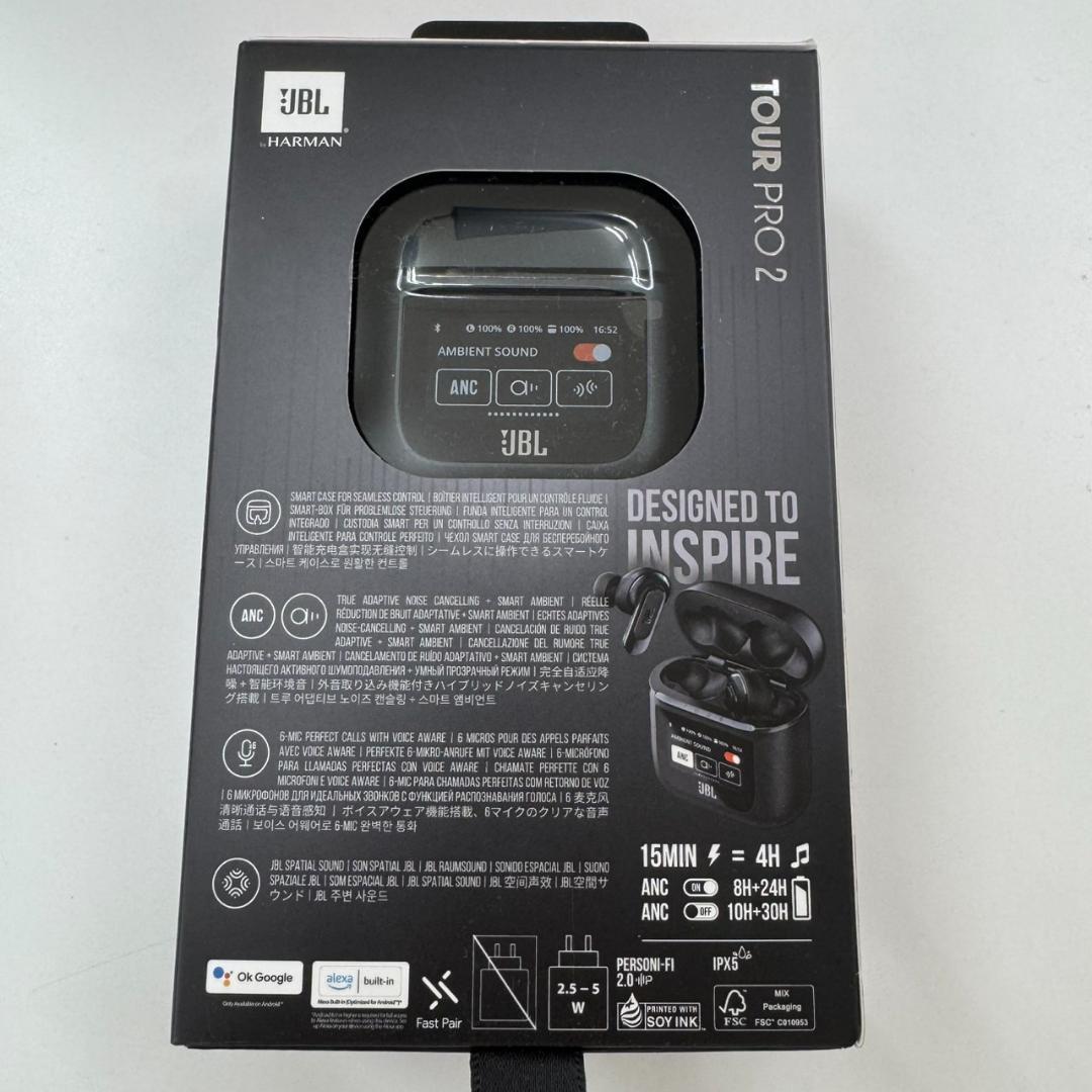 JBL TOUR PRO 2 新品 未使用／ハイブリッドノイキャン＆空間サウンド