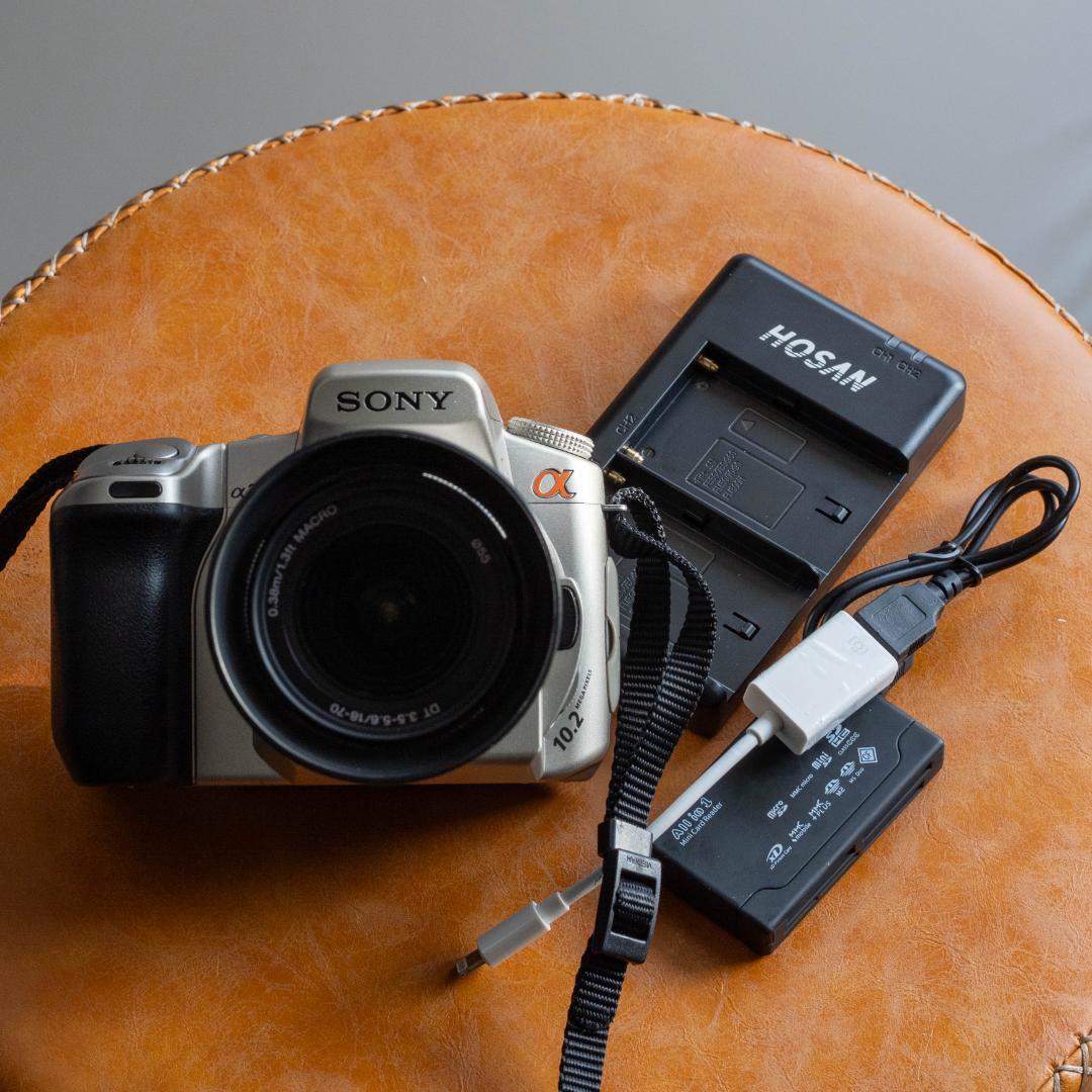 スマホ転送OK！SONY α300 一眼レフ レンズキット