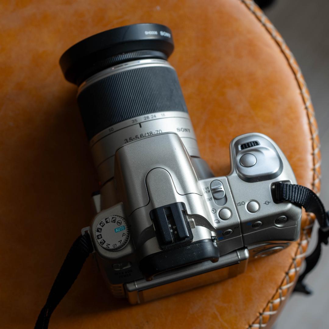 スマホ転送OK！SONY α300 一眼レフ レンズキット