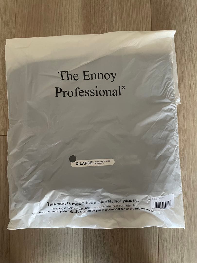 ENNOY Nylon Easy Shorts \"Charcoal\" エンノイ