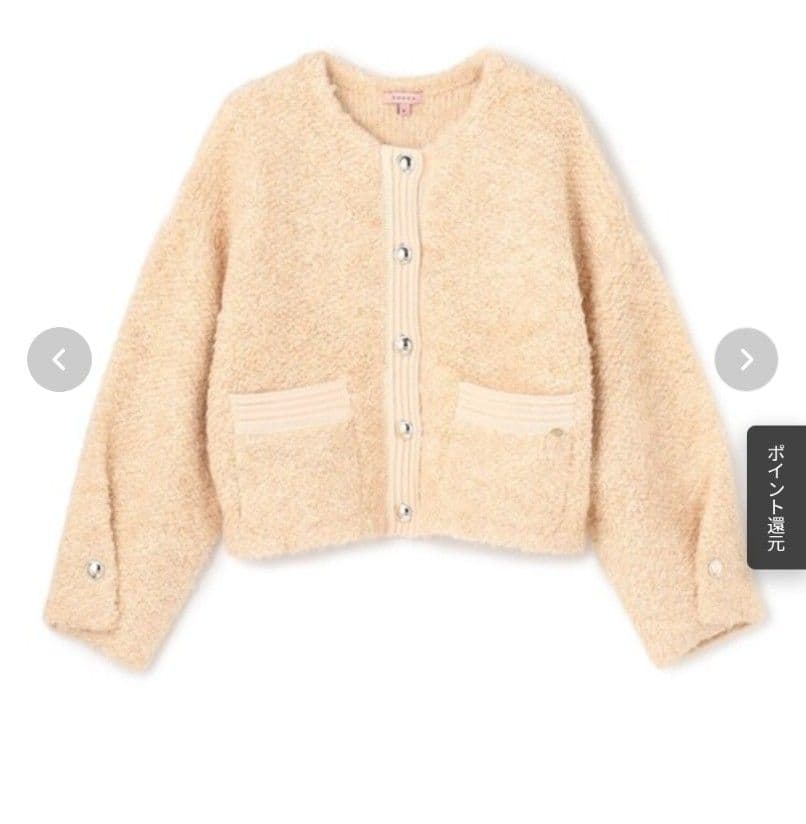 TOCCA LOP EARED POODLE ニットアウター