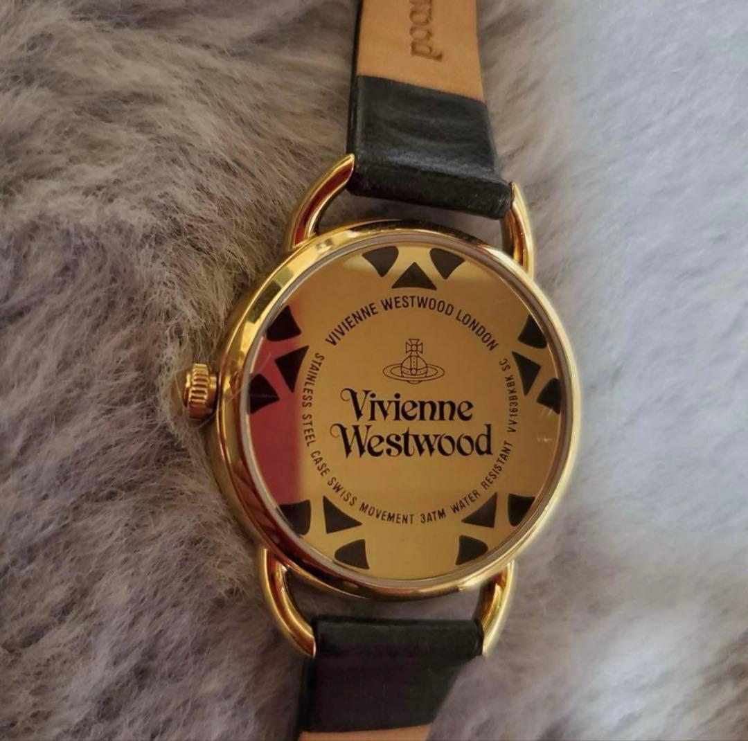 Vivienne Westwood 時計 ブラック/ゴールド