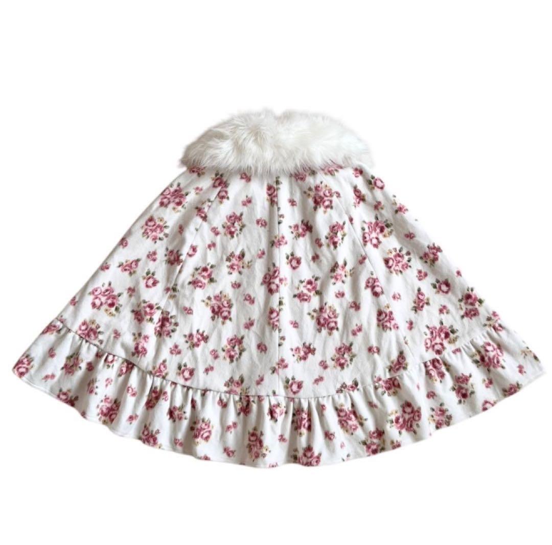 美品 レア リズリサ マイメロ コラボ ポンチョ