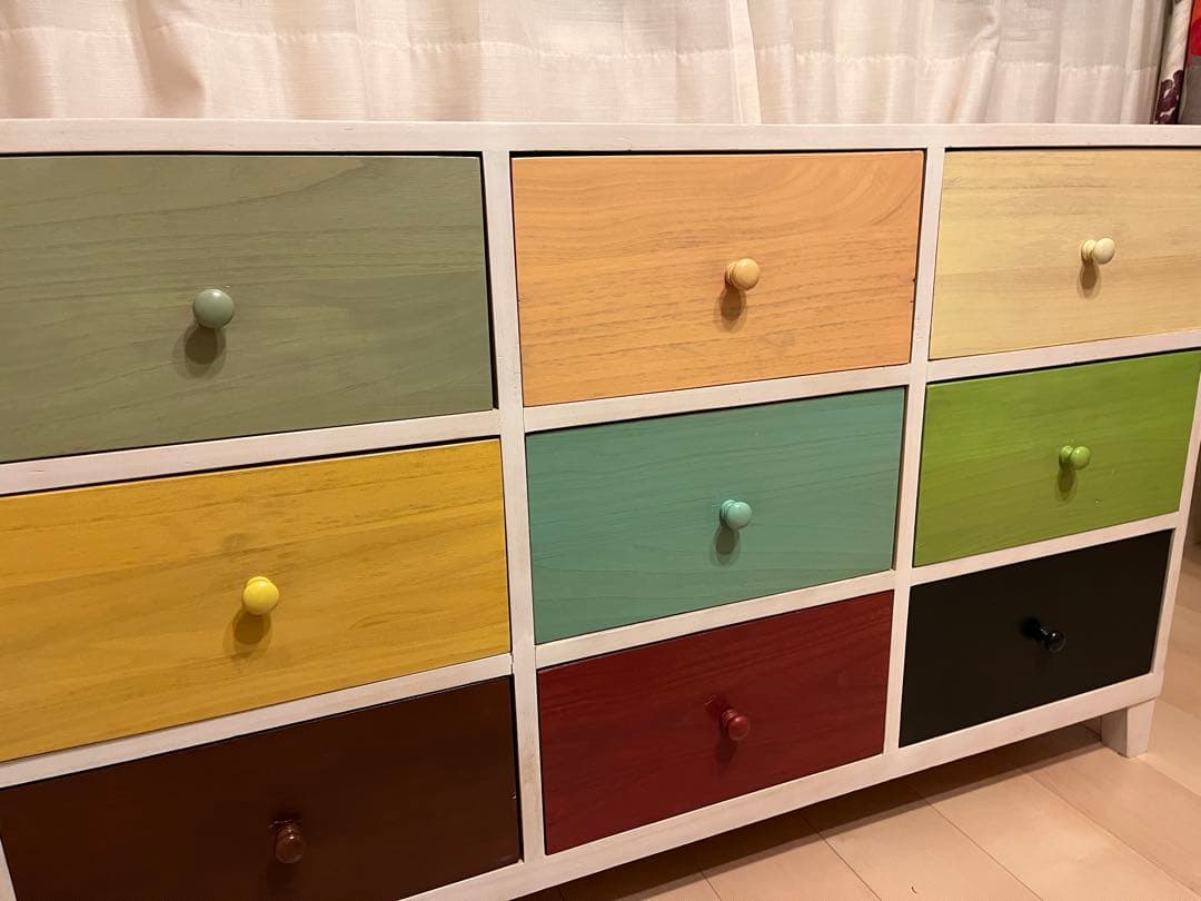 桐製　チェスト 120cm 子供部屋にも！