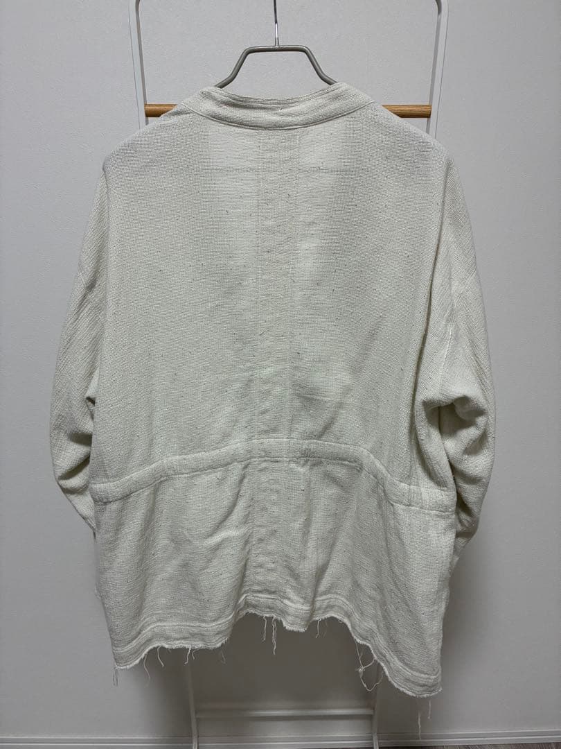 ジャケット・アウター ANCELLM PANAMA COLLAR LESS SHIRT JACKET