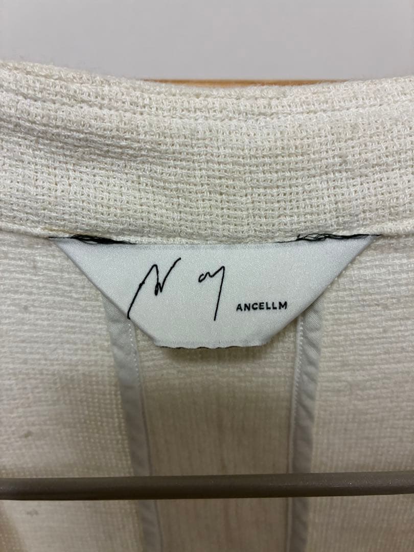 ジャケット・アウター ANCELLM PANAMA COLLAR LESS SHIRT JACKET