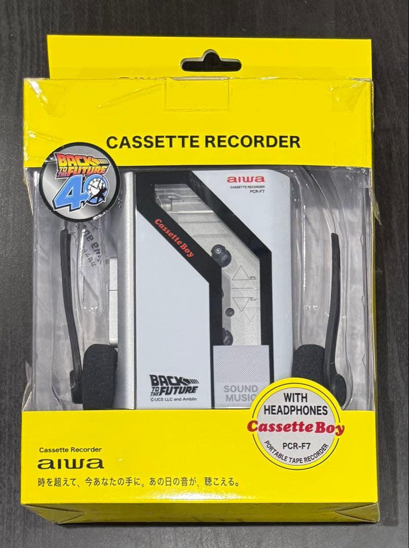 バック・トゥ・ザ・フューチャー　カセットレコーダー