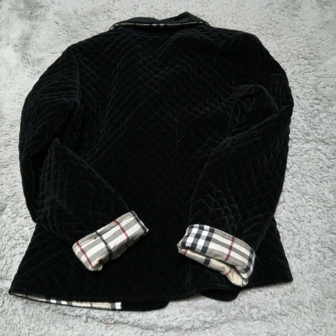 美品　BURBERRY　　LONDON　ブラックノバチェック　コールテン　38