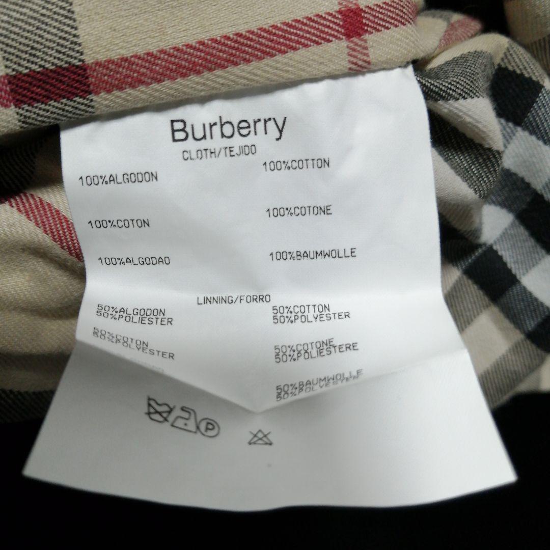 美品　BURBERRY　　LONDON　ブラックノバチェック　コールテン　38