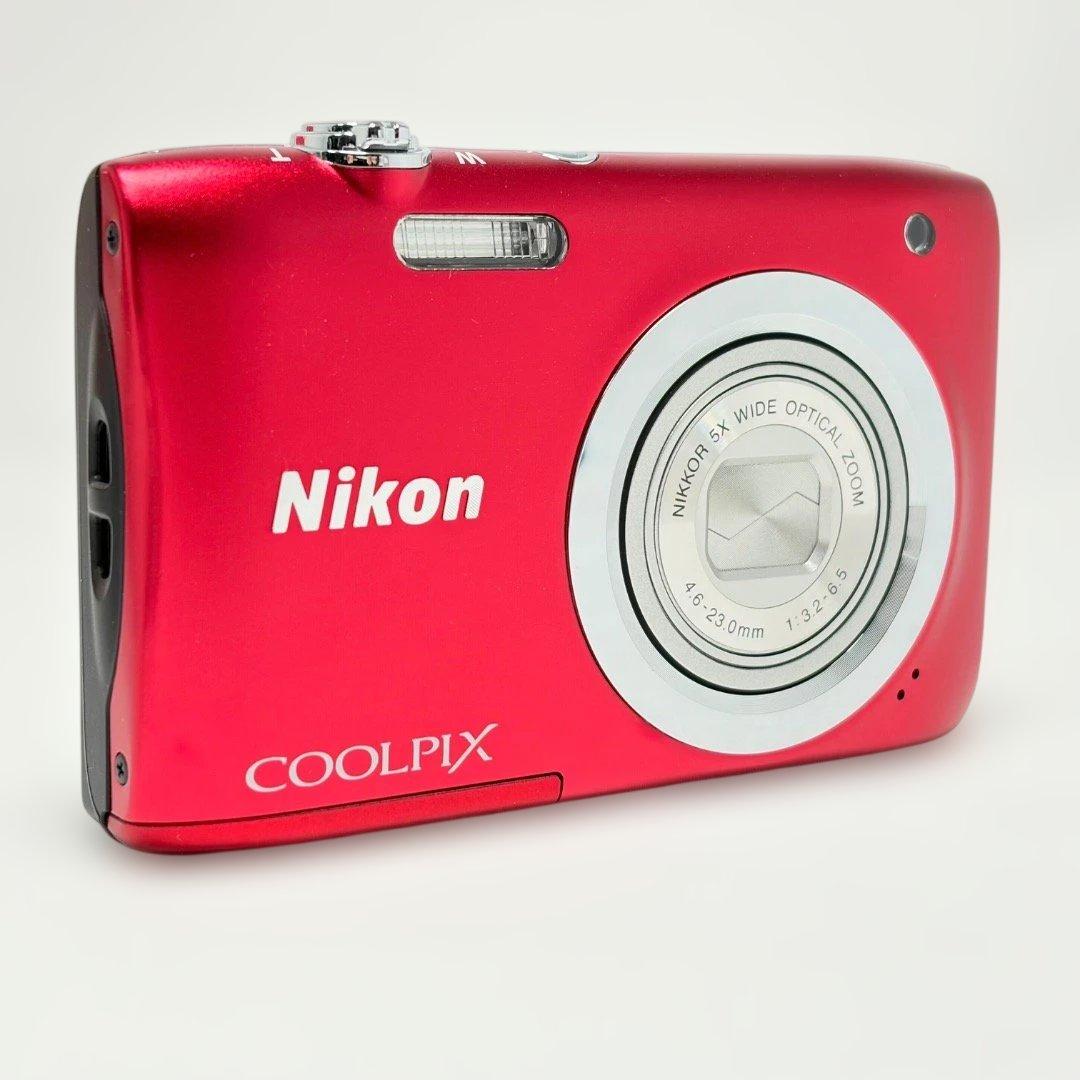 極上美品✨Nikon COOLPIX A100 レッド 動作確認済 未使用級✨