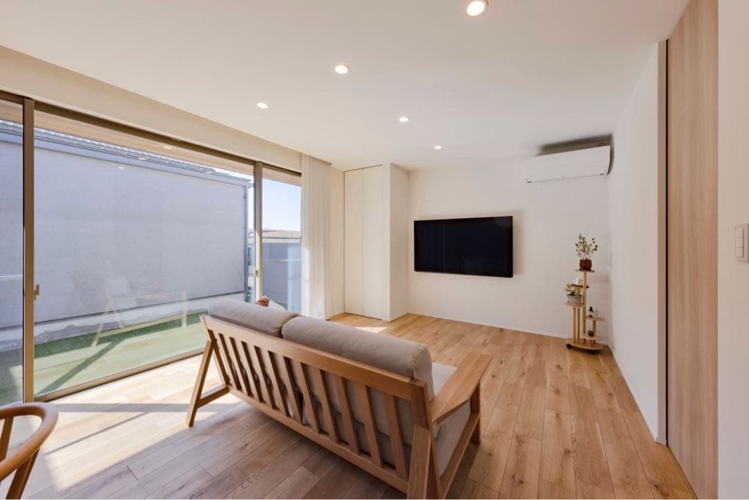 無印良品　フェザーポケットコイル　木製ソファ