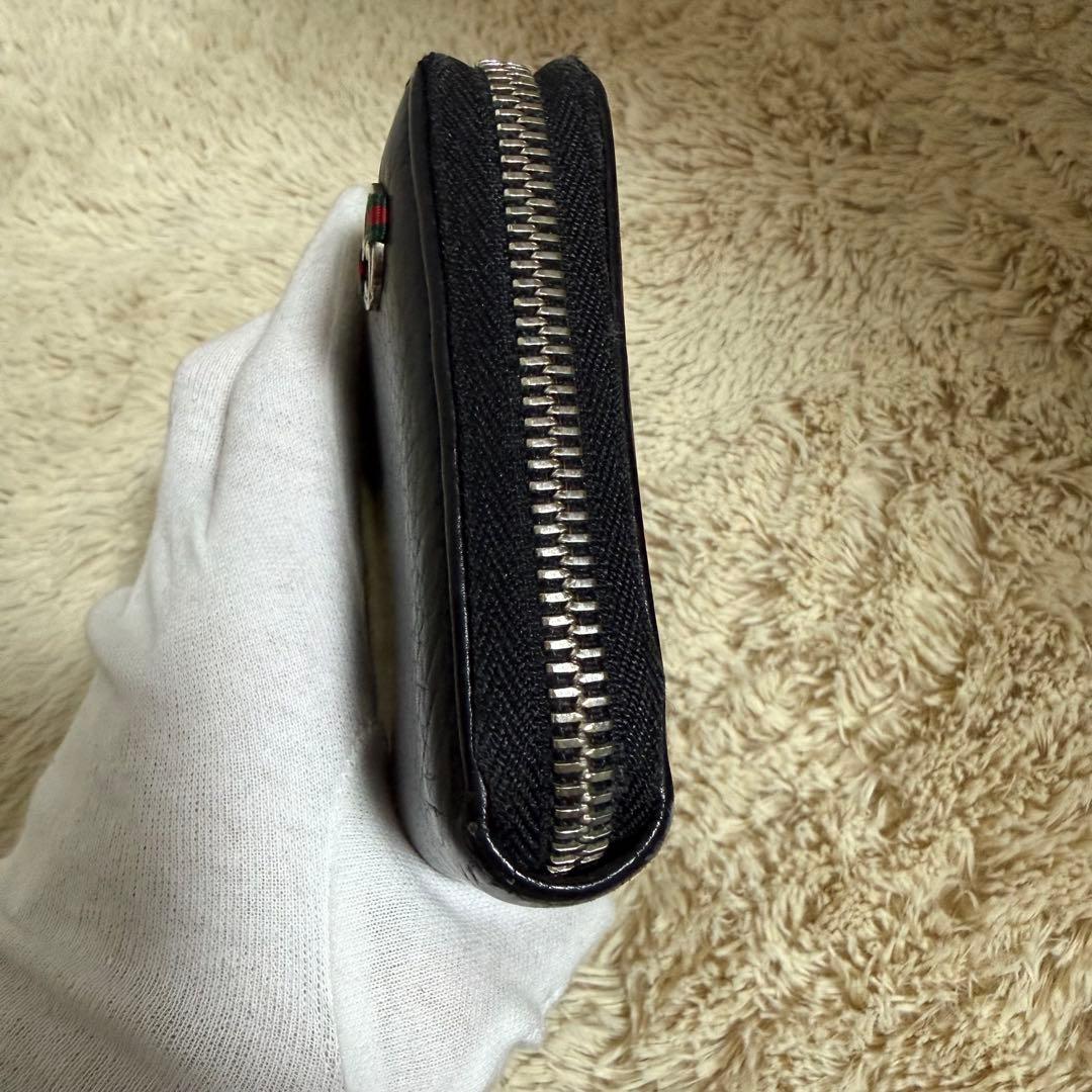 ✨極美品✨グッチ　長財布　インターロッキング　シェリーライン　黒